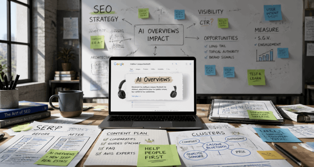 actu seo IA stratégie Google