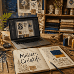 atelier metiers creatifs ordinateur esquisses