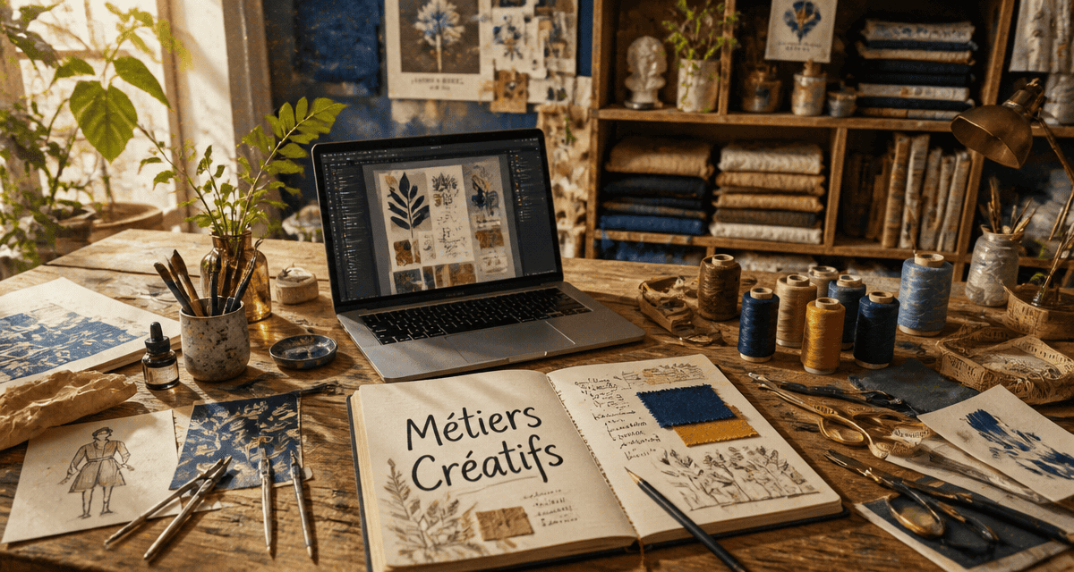 atelier metiers creatifs ordinateur esquisses