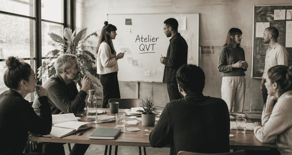 atelier qvt salle réunion collaborateurs