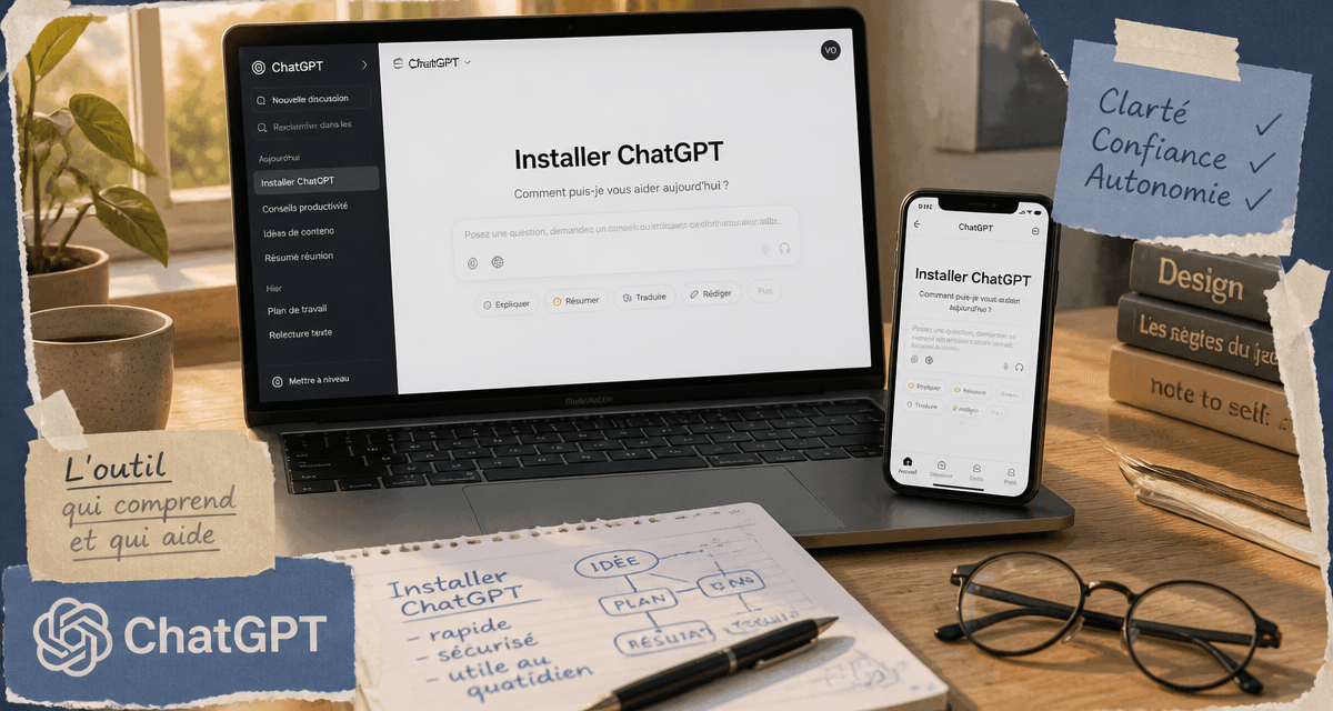 comment installer chatgpt en français sur ordinateur et mobile