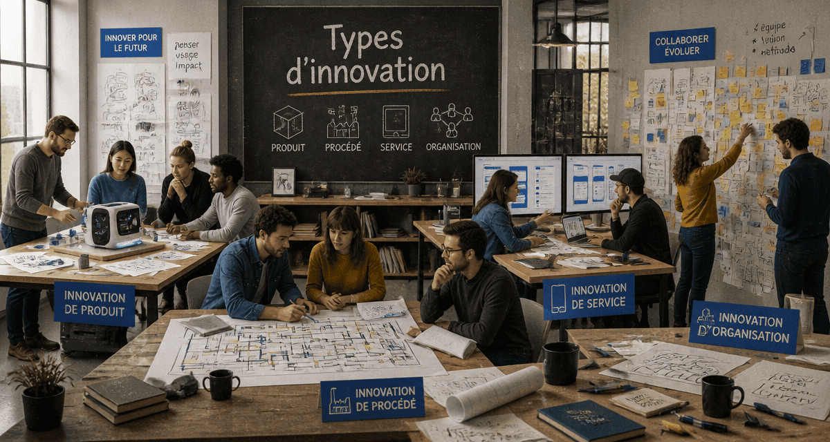 Exemple d'innovation en entreprise, 4 modèles illustrés