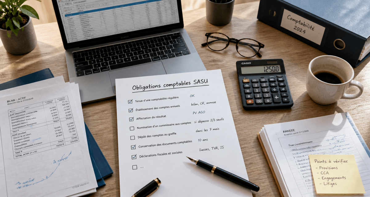 bureau expert comptable sasu checklist