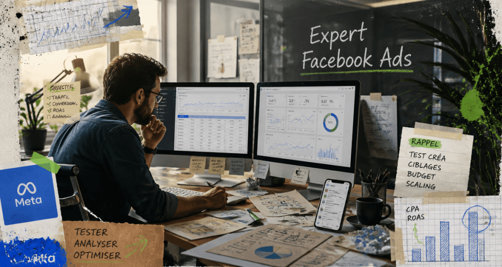 facebook ads expert analyse tableau de bord tracking