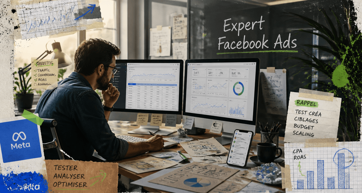 facebook ads expert analyse tableau de bord tracking