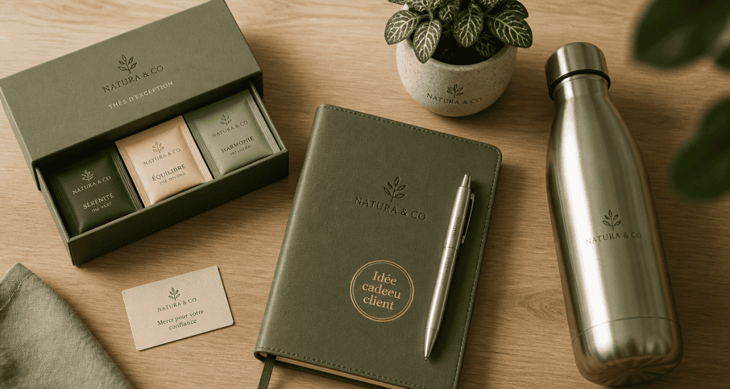 idée cadeau pour client cadeaux personnalisés sur bureau