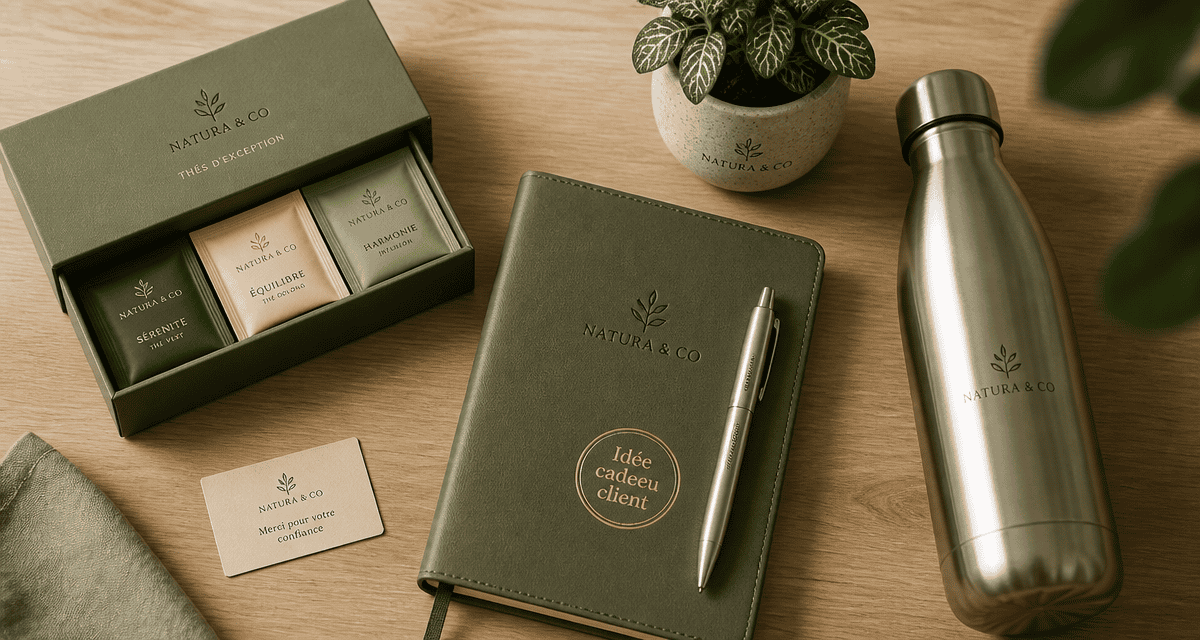 idée cadeau pour client cadeaux personnalisés sur bureau