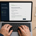 leadgen formulaire interactif sur ordinateur