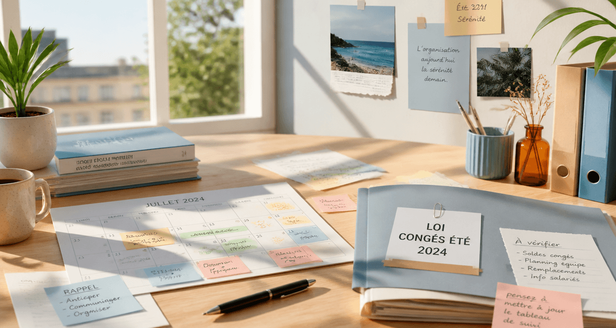 loi conges ete 2024 bureau calendrier