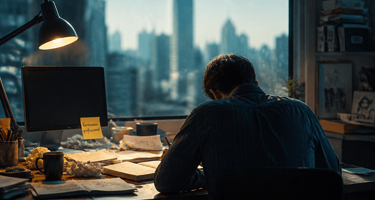 Marre de mon travail employé bureau renouveau