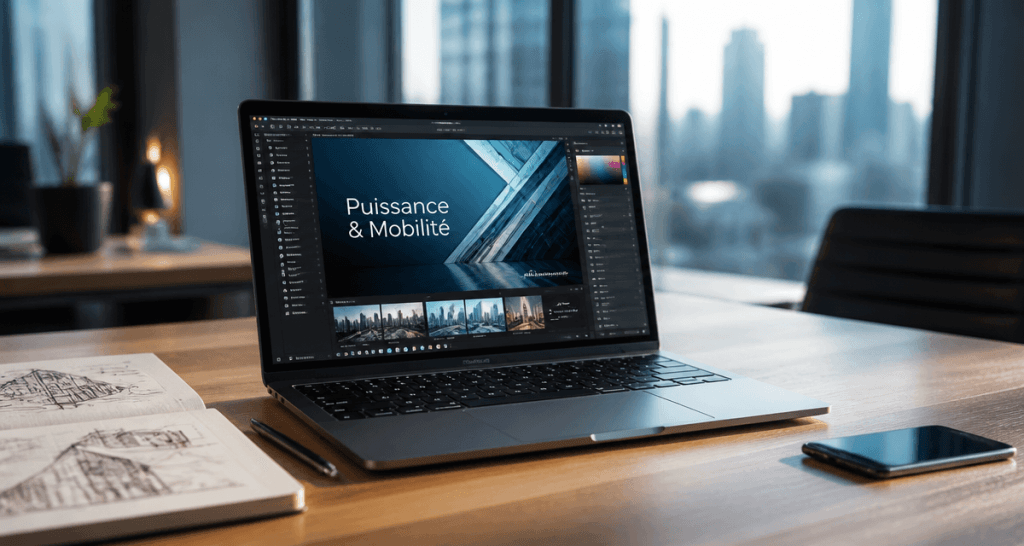 meilleur pc au monde sur un bureau moderne