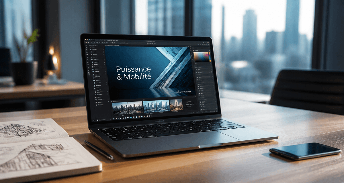 meilleur pc au monde sur un bureau moderne