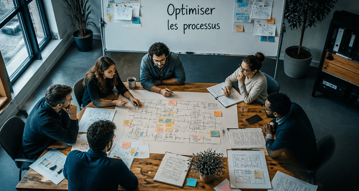 optimiser les processus table réunion cartographie