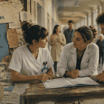 professions intermédiaires de la santé et du travail social en milieu hospitalier
