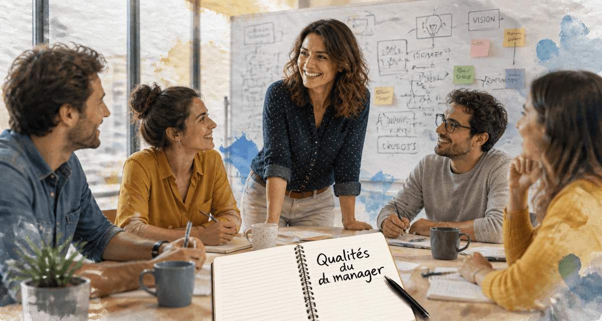 qualités du manager en équipe moderne