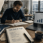tjm chef de projet freelance à son bureau