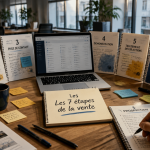 7 étapes de la vente sur table en open space