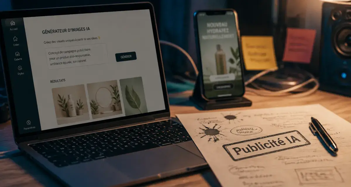 ia générateur de publicité gratuit : 4 outils sans budget