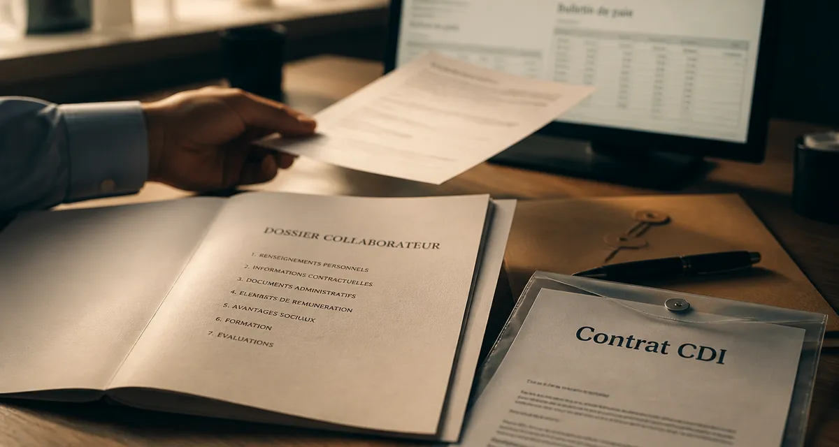 Portage salarial cdi : contrat CDI et bulletins de paie