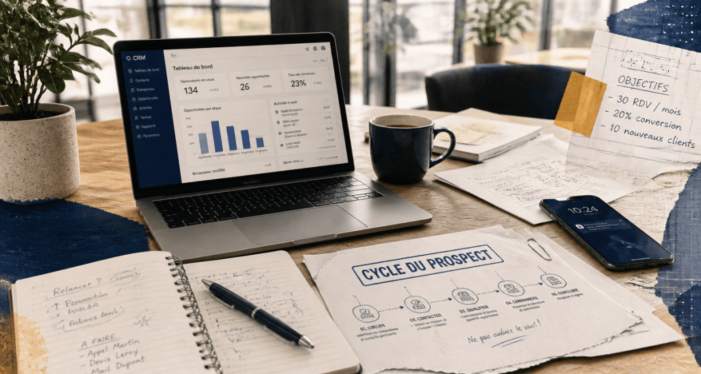 qu est ce qu un prospect sur bureau avec crm et documents