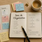 sens de l organisation bureau carnet kanban