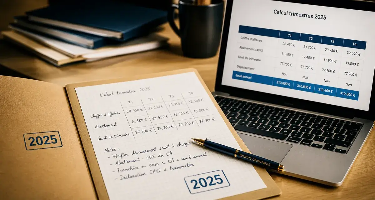 Validation trimestre retraite auto entrepreneur 2025 : seuil chiffre d’affaires
