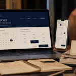 Calendly prise de rdv : téléphone et laptop pour éviter les conflits d’agenda