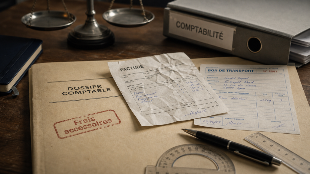 Compte 608 : frais accessoires d’achat, ventilation comptable