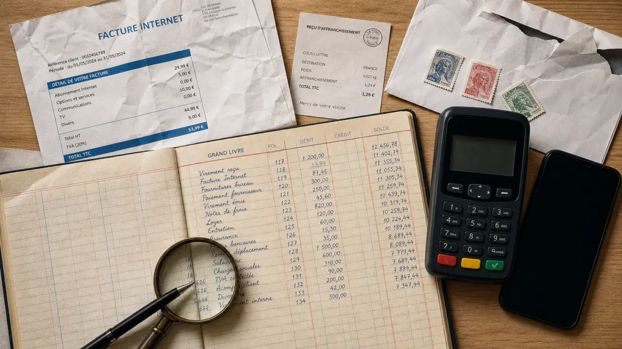 Compte 626 : enregistrement, exclusions et TVA, documents et factures comptables