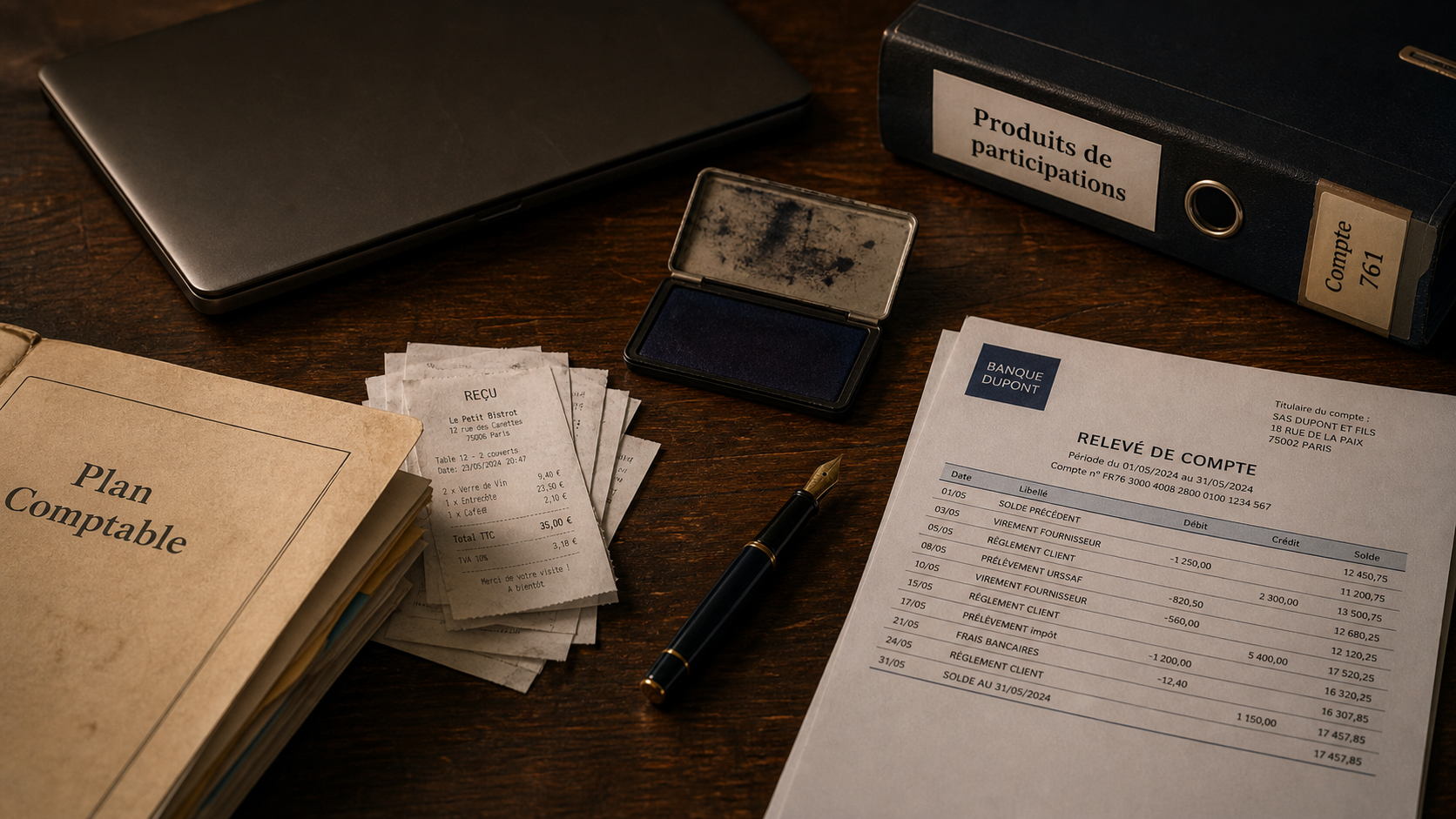 Compte 761 : dividendes et créances rattachées, erreurs de classement