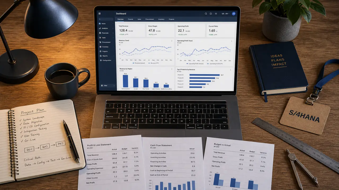 Consultant SAP salaire : 35 000 à 80 000 € (S/4HANA)