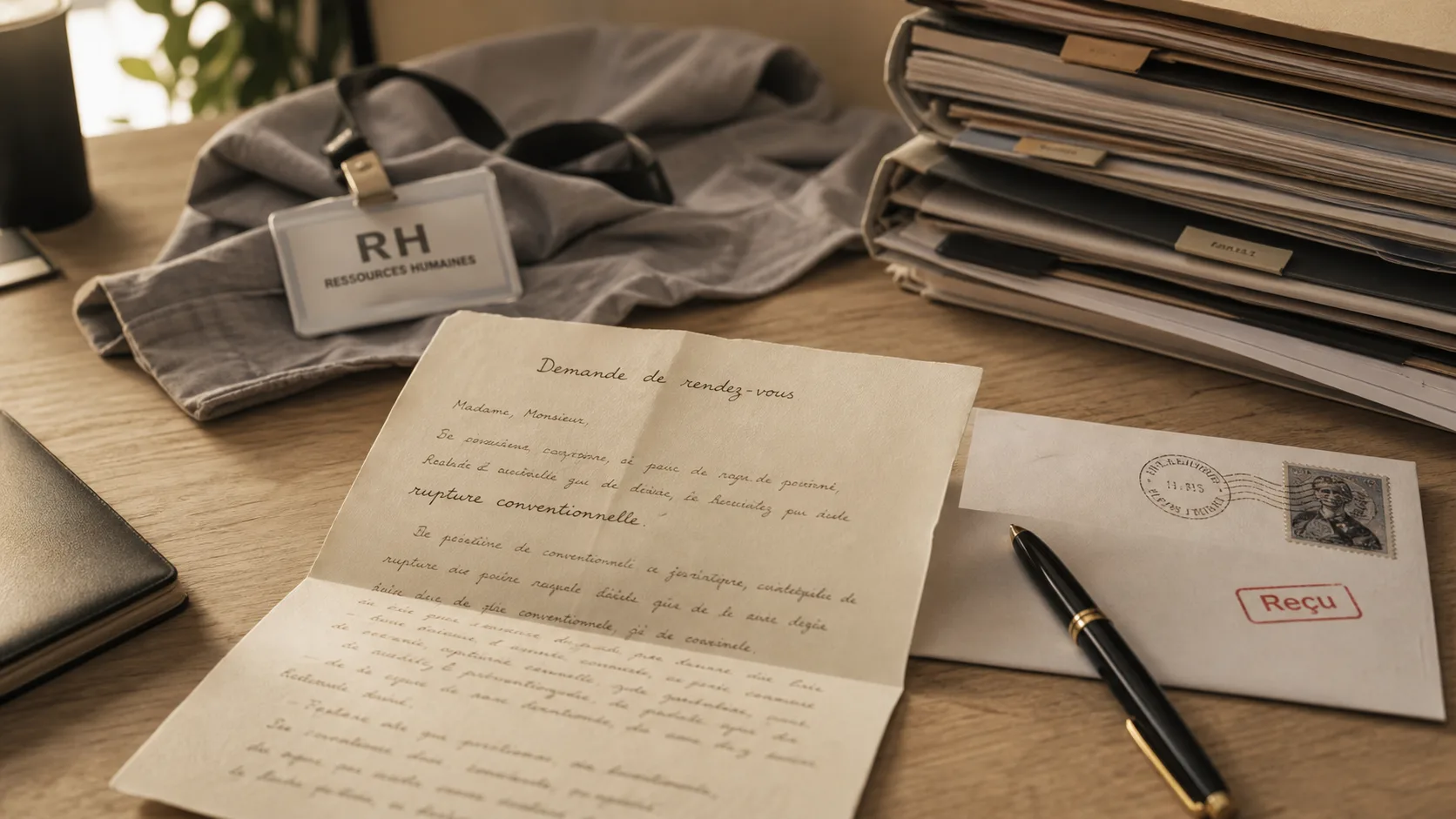 Lettre modele rupture conventionnelle : demande de rendez-vous
