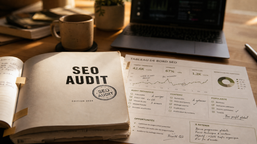 Livre blanc seo : IA, GEO et 39 points d’audit