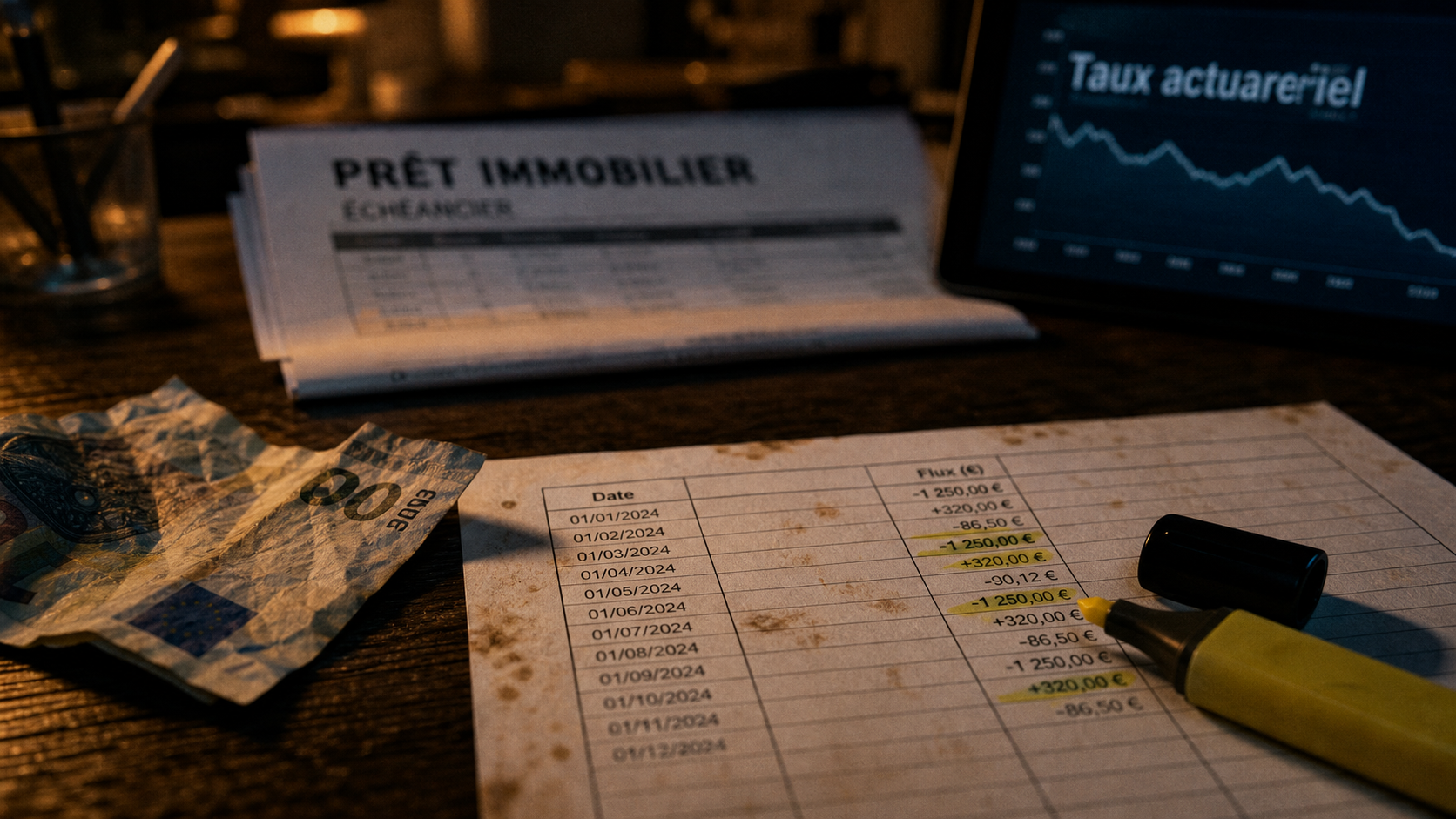 Taux actuariel def : calcul et différence avec taux nominal