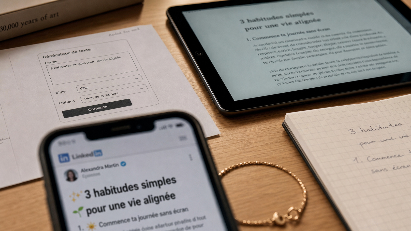 Texte linkedin en gras via Unicode : méthode et limites