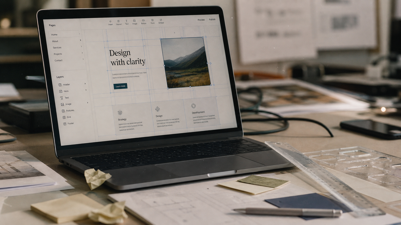 Webador inconvénients : limite drag & drop, éditeur Webador