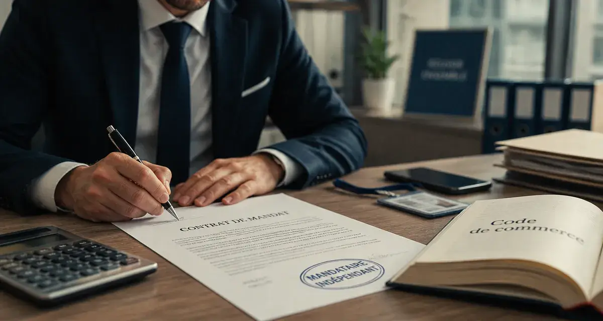 Agent commercial définition : signature de mandat et contrat