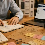 Chef de projet digital freelance : TJM, livrables et Gantt en planning