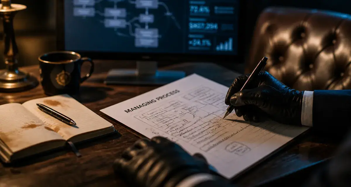 Definition managing : processus de gestion au bureau