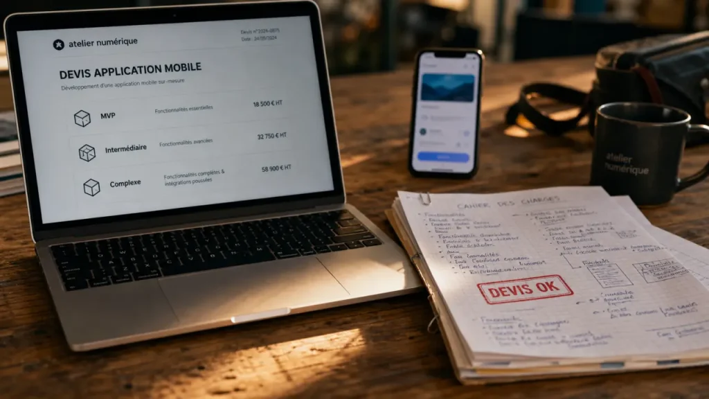 Devis application mobile : comment estimer votre budget de 5 000 € à 150 000 €