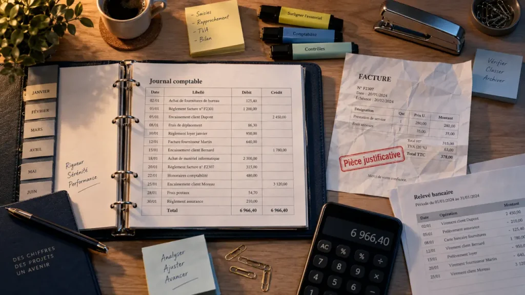 Saisie comptable : périmètre, enjeux et méthode pour structurer vos comptes