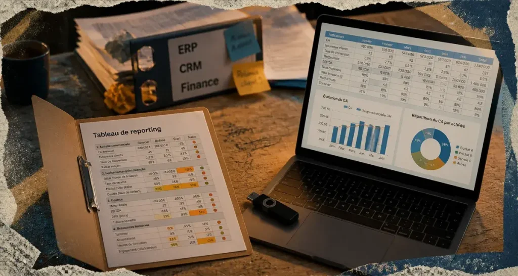 Tableau de reporting : ni un tableau de bord, ni un simple fichier Excel