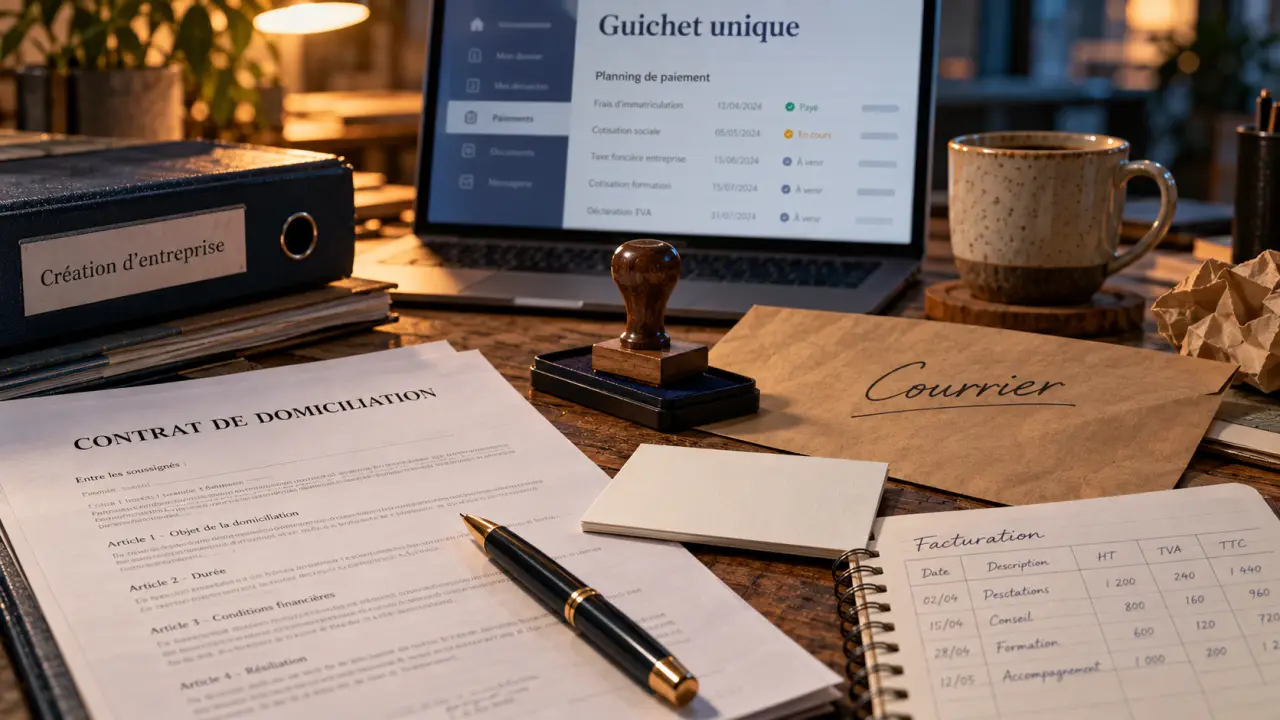 Devenir freelance sedomicilier : domiciliation, statuts et démarches, courrier